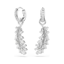 5754272 Swarovski Küpe Vıenna:pe Feather Whı/rhs Metalik