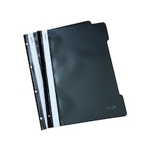 Esselte Telli Dosya Plastik A4 Siyah SLT-4199 ( 50 ADET )