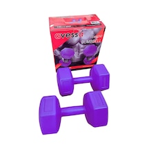 Avessa 2 Kg Plastik Köşeli Dambıl Db-4141 5