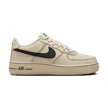 Nike Air Force 1 Lv8 4 Af1 Unisex Leather Sneaker Hakiki Deri Günlük Spor Ayakkabı Bej Bej
