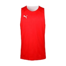 Puma Turkey Practice Jersey Türkiye Futbol Çift Taraflı Basketbol Tişörtü 60547103 Kırmızı 60547103