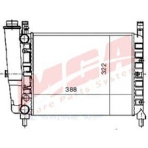 Su Radyatoru Mekanik Fıat : Uno 60-- 55 11sl 388 322 34