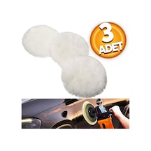 Pasta Cila Polisaj Süngeri 115 mm Pedi Keçesi Parlatma (3 ADET)