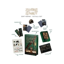 Zehirli Zümrüt Yan Boyamalı Kutulu Set - Kyut-897845