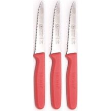 Sürbısa 3 Adet Sebze & Meyve Bıçağı Lazer Bilemeli Yavruağzı 61004-lz Yavruağzı