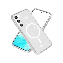 Joko Samsung Galaxy S23 Kılıf Magsafe Kapak - Şeffaf