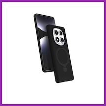 Bezos Redmi Note 14 Pro 4g Uyumlu Regal Magsafe Standlı Kapak - Siyah Bty