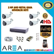 4 Kameralı 2Mp Ahd Güvenlik Seti