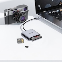 Usb 3.2 Ve Type-c 3&apos Ü 1 Arada Sd/cf/tf Micro Sd Hafıza Kart Okuyucu