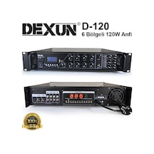 Dexun D-120 6 Bölgeli Anfi 120 Watt 100 Volt Trafolu