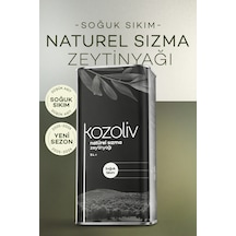 Kozoliv Soğuk Sıkım Naturel Sızma Zeytinyağı Teneke 5 L