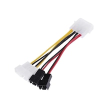 Fan Çoklayıcı Kablo Splitter 4 Pin Switch 3 Pin 3 Port