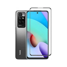 Xiaomi Redmi 10 Tam Kaplayan Tamperli Cam Kavisli Tam Korumalı Davin 5d
