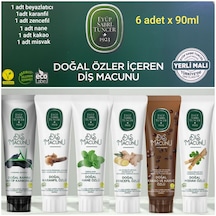 Eyüp Sabri Tuncer Doğal Karma Çeşit Diş Macunu 6 X 90 Ml Temel Bakım
