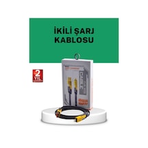 Yüksek Hızlı 65w Güç Çıkışlı Çoklu Cihaz Uyumlu Şarj Kablosu Diğer