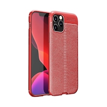 Mey İthalat İphone 12 Pro Kılıf Auto Focus Kapak - Kırmızı Diğer