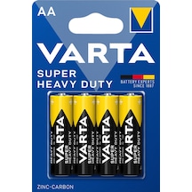 Varta Super Heavy Duty Aa Kalem Pil 4'lü Paket Çinko 2 Adet