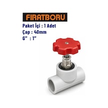 Fırat Sıva Altı Vana 40mm, 1'', 1 Adet, 7b82040318