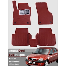 Dacia Logan 2004-2012 Uyumlu Eva Paspas Tam Set Araca Özel,su Geçirmez,hızlı Ve Kolay Montaj 915