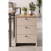 Robin Home Opus 45x40 Cm 3 Çekmeceli Ofis Keson Komodin Sepet-kumsal