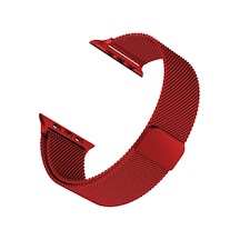 Microsonic Apple Uyumlu  Watch Series 8 45 MM Milanese Loop Kordon