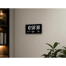 Led Ekran Duvar Saati 21 İnç Genel