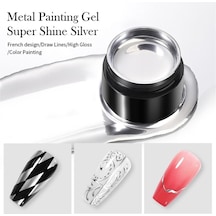 Born Pretty 5ml Silver Metalik Drawing Çizim Jeli 56536