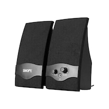 Snopy Sn-84, 4w, 1+1, Masa Üstü, Usb, Speaker Siyah