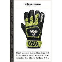 Özel Üretim Açık Alan Sportif Ürün Oyun Aracı Hummel Hml Starter Gk Black-yellow 7 No Sarı - Siyah