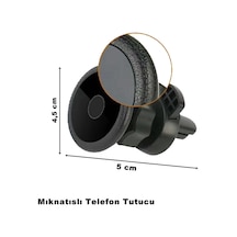 Point Manyetik Mıknatıslı Havalandırma Araç Telefon Tutucu Ithal (532229417)