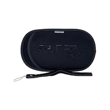 Psp 2000/3000 Soft Çanta Kılıf Ve Bileklik Siyah Psp 2000/3000 Uy