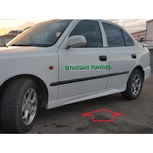 Hyundai Accent Admire Yan Marşpiyel Takımı - Yeni Model - Fiber