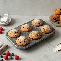 Guardini 6 Lı Muffin Kalıbı 27x18 Cm Renkli