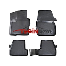 Ford Focus 3.5 2014-2018 Geometrik Desenli 3d Havuzlu Oto Paspas Siyah