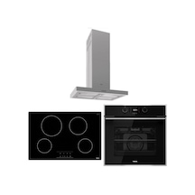Teka HLB 840 SS BK - TB 770 - DH4 ISLA Siyah Ankastre Set