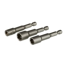 Tomax Manyetik Somun Adaptörü 3 Lü Set 6,8,10x65 Mm
