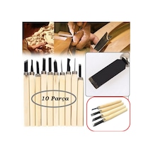 10 Parça Ahşap Oyma Hobi Heykel Oyma Seti Ağaç Oyma Set Oyma Kalem Set Hobi Oyma Bıçakları