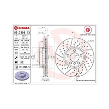 Brembo Fren Dıskı On Bmw F20 F21 F22 F23 F30 F31 F34 F32 F33 F36 M Performance Brembo 09c39813 34106797602