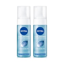 Nivea Yüz Yıkama Köpüğü Canlandırıcı Normal Ciltler,derinlemesine Yüz Temizleme,lotus Çiçeği, E Vitamini,150ml X2
