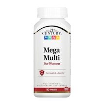 21st Century Mega Multi Vitamin For Women B1+molybdenum+boron+inositol 90 Tablet Bayanlara Özel