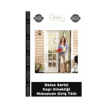 Delux Serisi Kapı Sinekliği Mıknatıslı Giriş Tülü