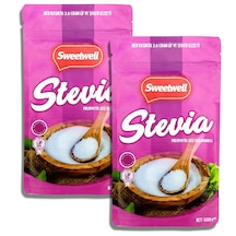 Sweetwell Stevia Prebiyotik Lifli Toz Tatlandırıcı 500 G x 2 Adet