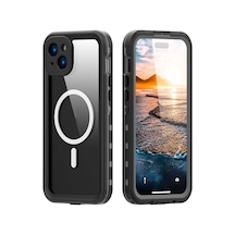 Zore İphone 15 Plus Uyumlu Nvth 1-1 Su Geçirmez Kılıf-siyah