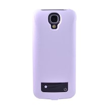 Samsung Galaxy S4 Mini Şarjlı Kılıf Arka Kapak/Kılıf Beyaz