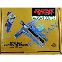 Rico 80x100mm Raylı İki Ayaklı Çektirme