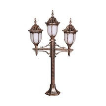 Avonni Bsu-68177-3bkr Kahverengi Elektrostatik Toz Boyalı Dış Mekan Aydınlatma, E27, Çelik Boru, Abs, Polikarbon Cam, 50 Cm Sku: Smgstkfd79281c9f