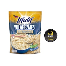 Lifalif İnce Öğütülmüş Yulaf Ezmesi 350 G X 3 Adet