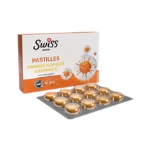 Swiss Bork Portakal Aromalı C Vitamini Pastil 16'lı