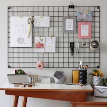 Rafburada® Tel Fotoğraf Askısı. Duvar Askılığı, Notluk