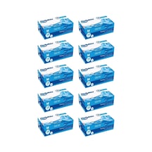 Dolphin Mavi Nitril Eldiven Pudrasız (M) 100Lü Paket 10 Adet